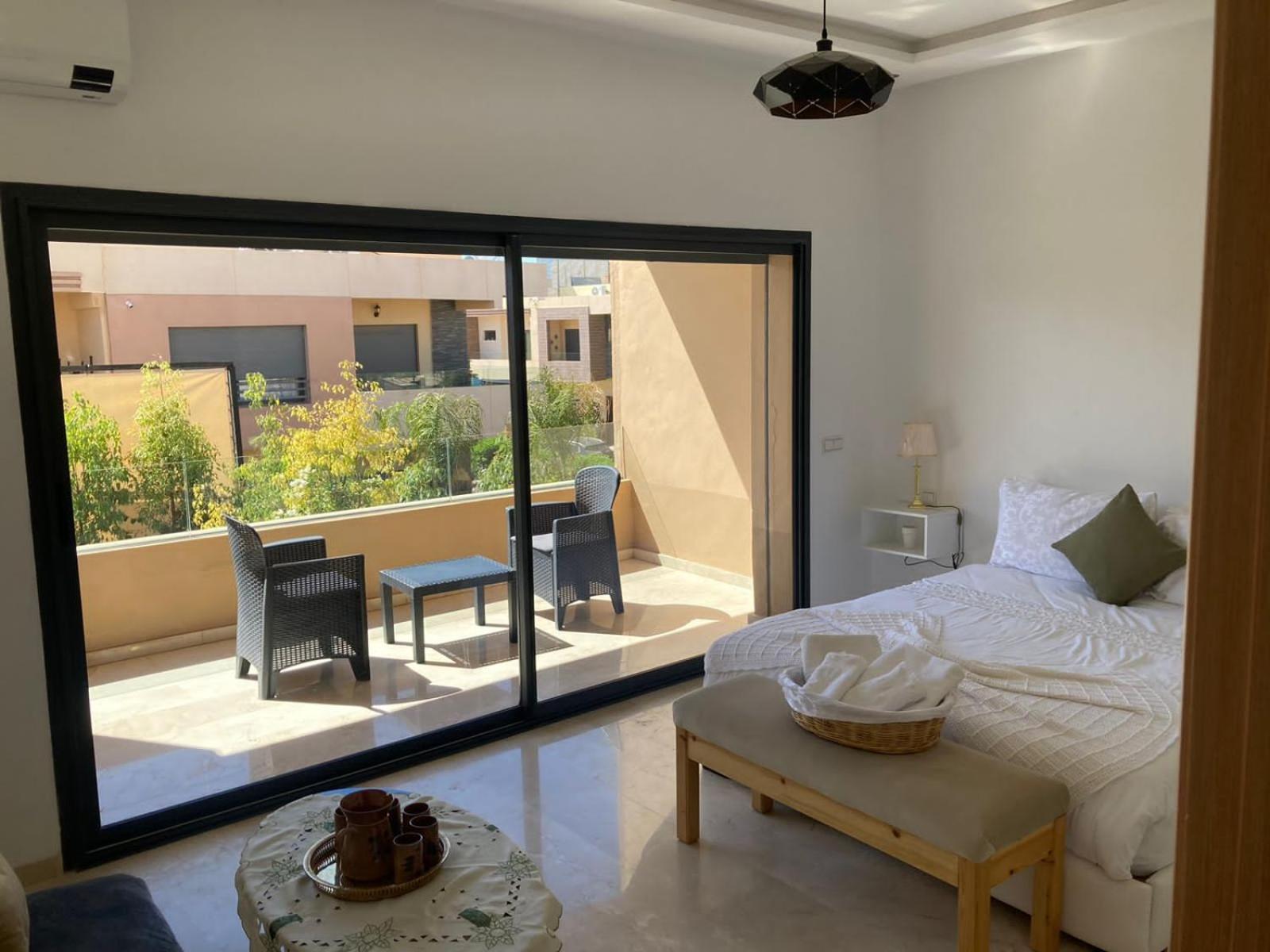 Family Palms Luxe Villa Marrakech With Private Pool Marrakesh Bilik gambar