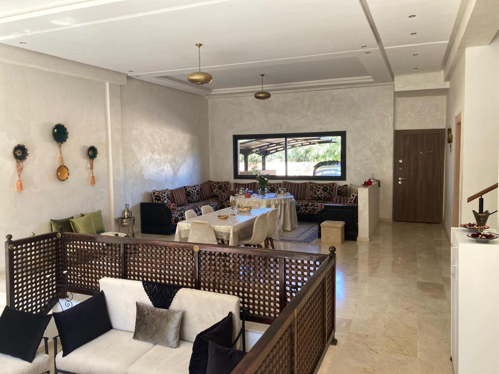 Family Palms Luxe Villa Marrakech With Private Pool Marrakesh Bilik gambar