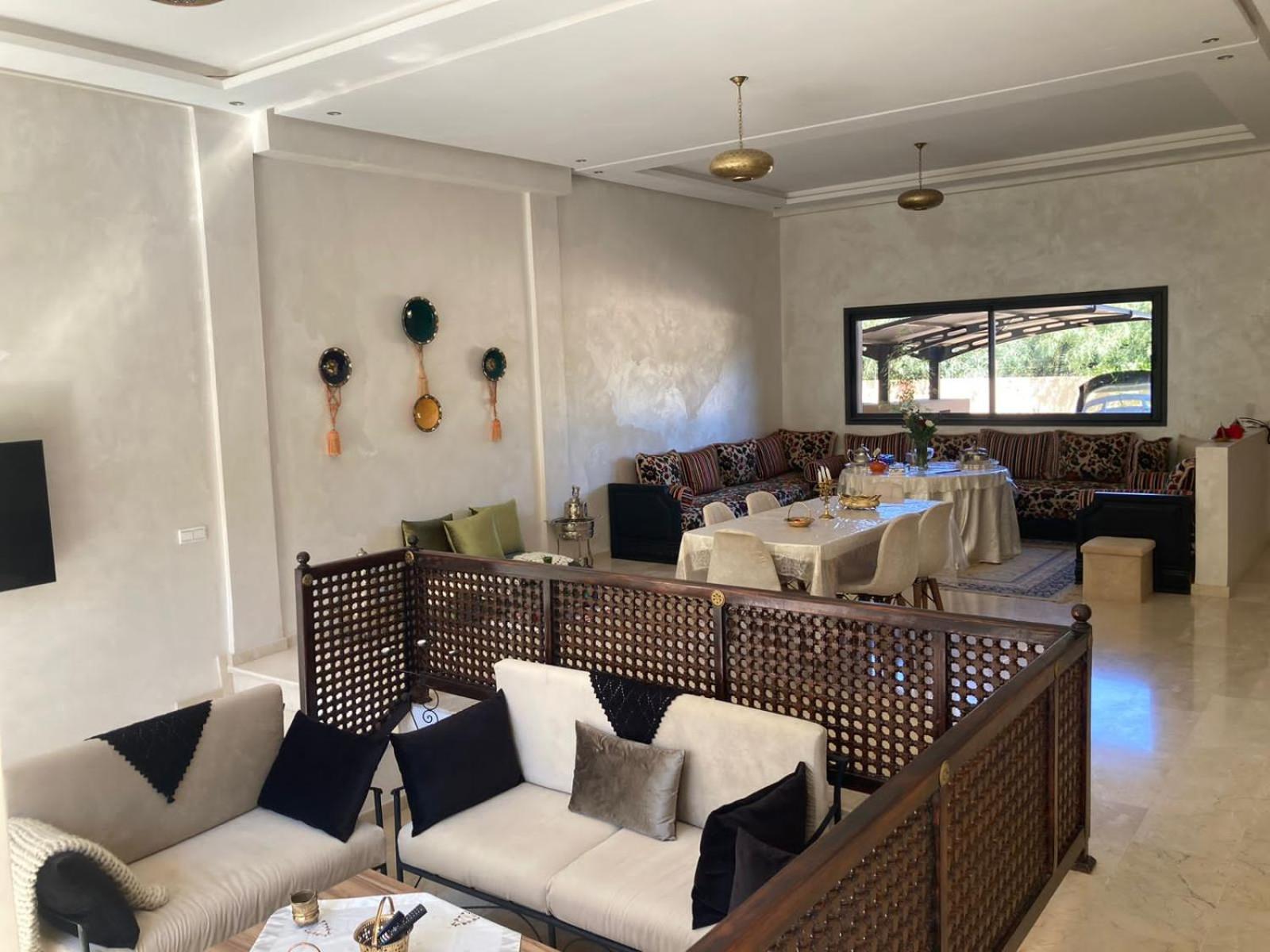 Family Palms Luxe Villa Marrakech With Private Pool Marrakesh Bilik gambar
